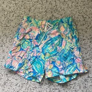 Lilly Pulitzer Capri Swim Trunk Gypsea print sz S